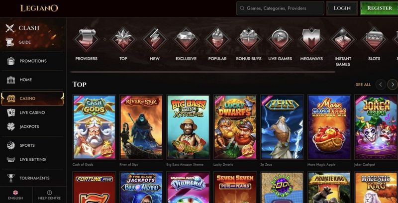 Avis sur le casino Legiano Avis sur le casino Legiano